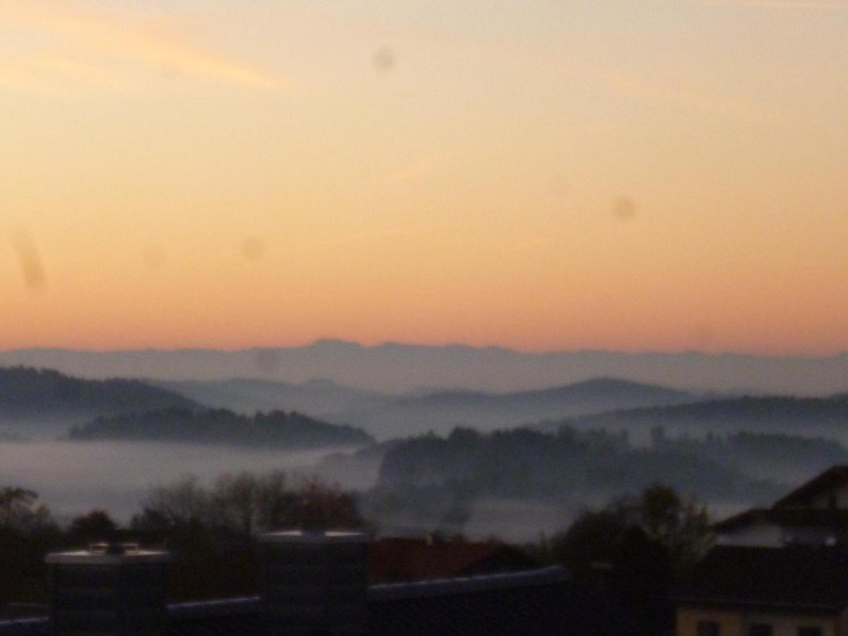 Ferienwohnungen Alpenblick Mit Garten -Panoramasauna- Kirchdorf im Wald Buitenkant foto