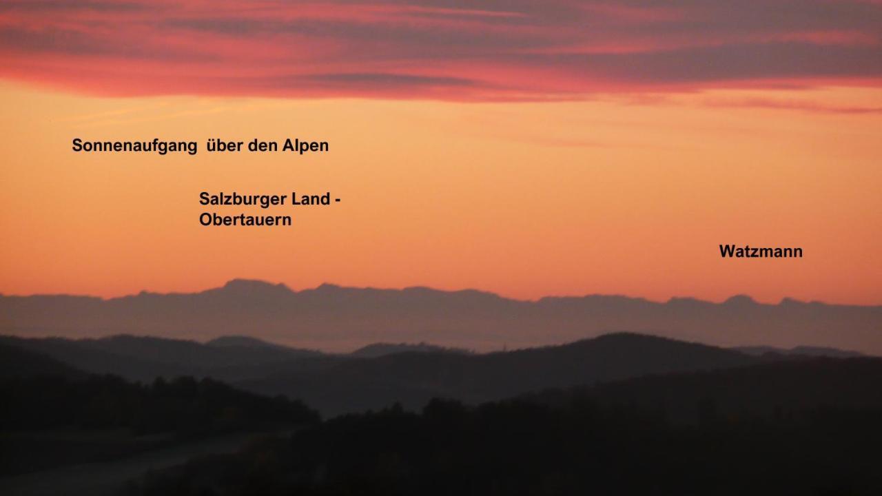 Ferienwohnungen Alpenblick Mit Garten -Panoramasauna- Kirchdorf im Wald Buitenkant foto