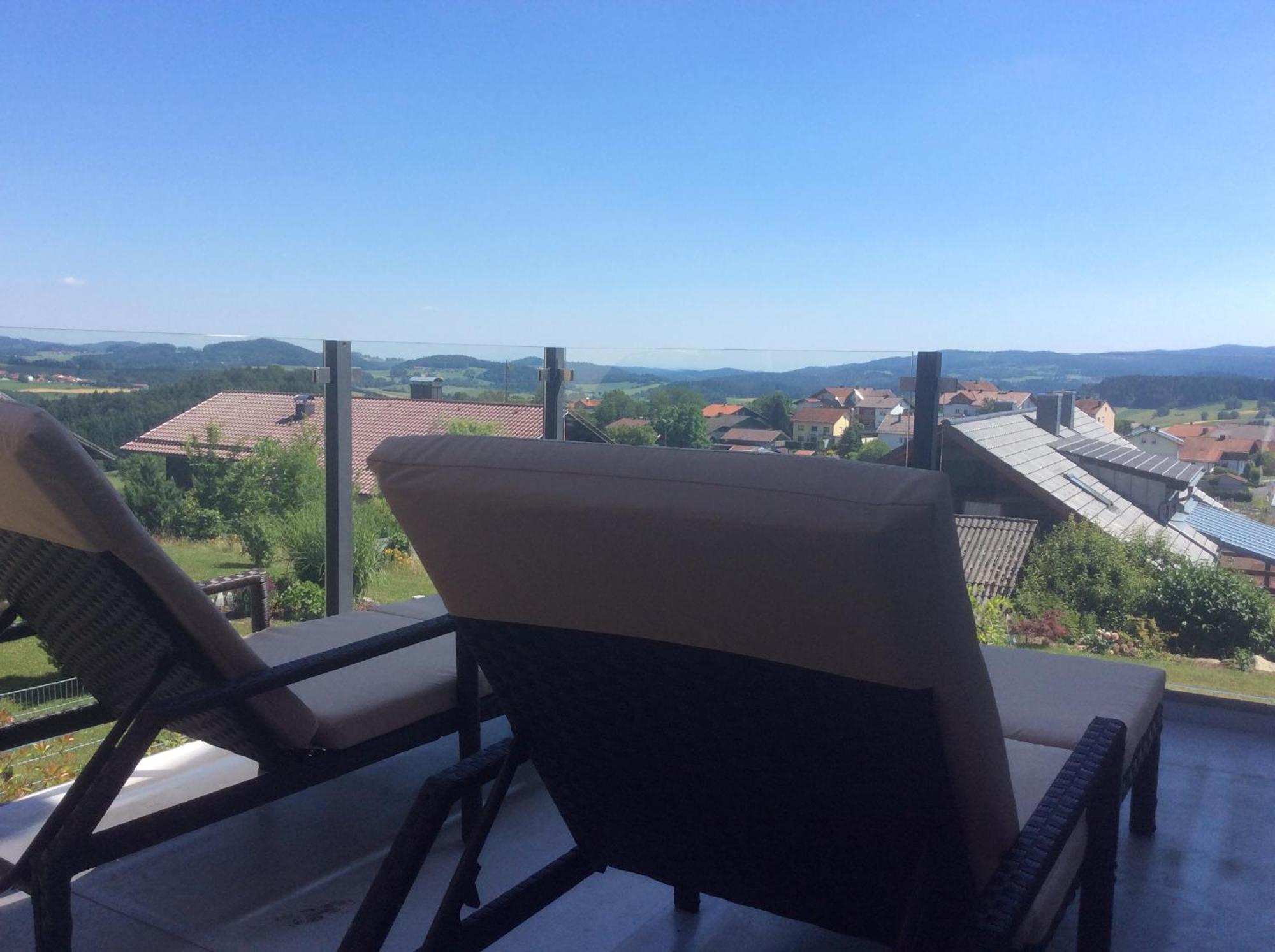 Ferienwohnungen Alpenblick Mit Garten -Panoramasauna- Kirchdorf im Wald Buitenkant foto